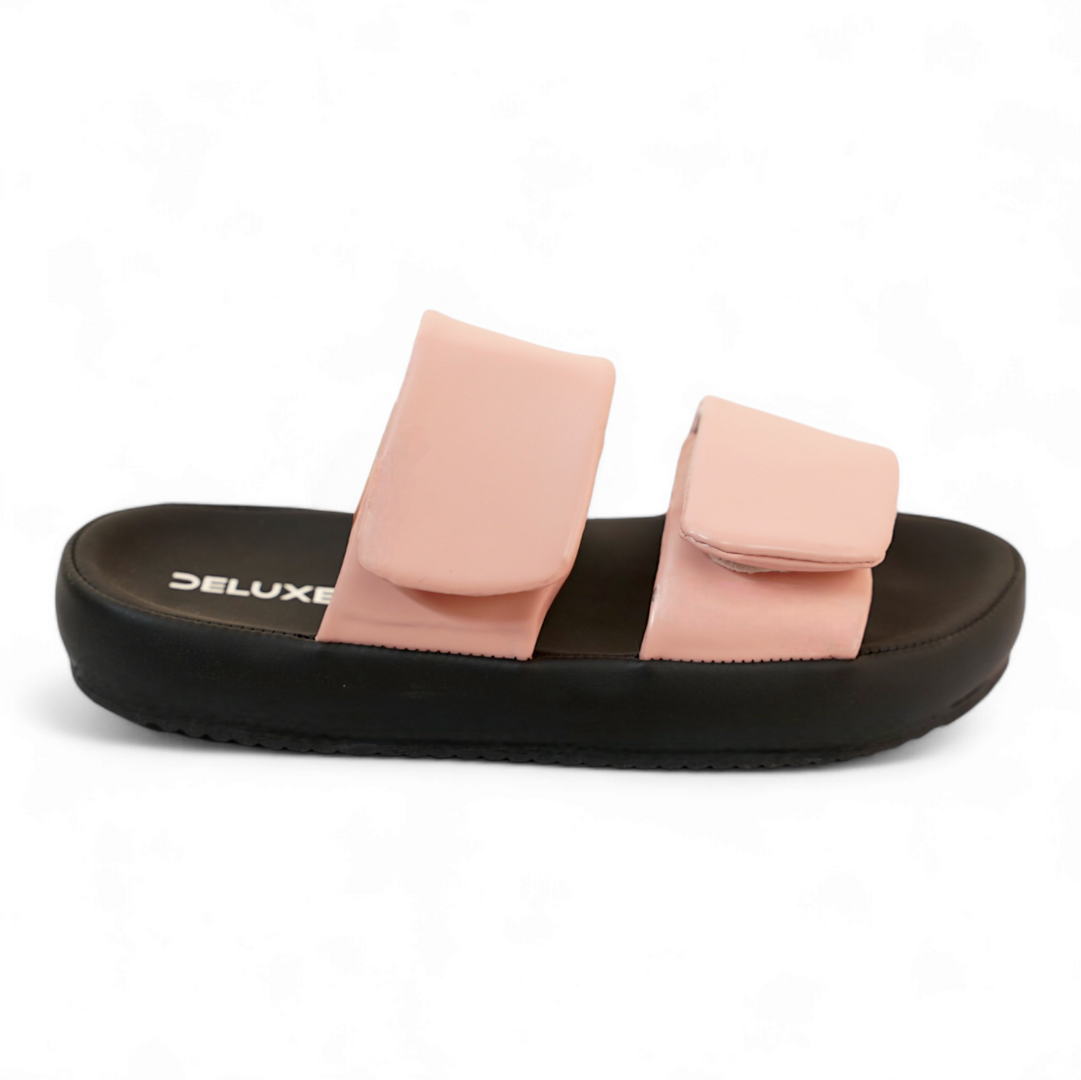 LuxeWalk Adjustable Slides - DOUBLE PINK