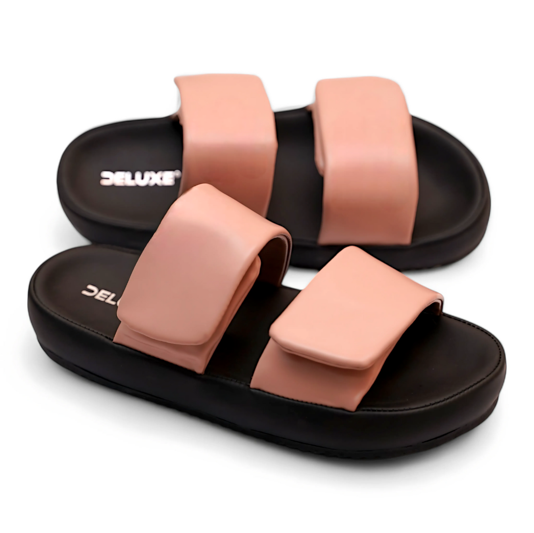 LuxeWalk Adjustable Slides - DOUBLE PINK