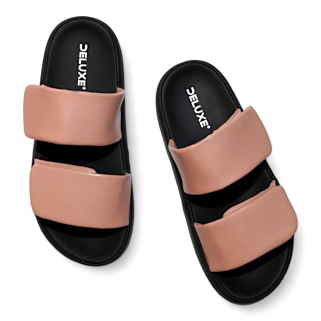 LuxeWalk Adjustable Slides - DOUBLE PINK