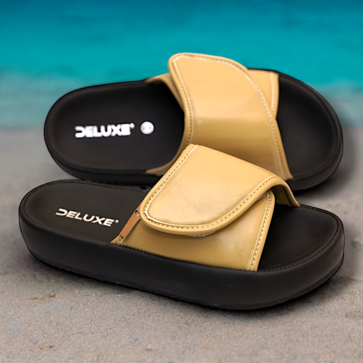 SunBreeze Slide Sandals - SINGLE LIME