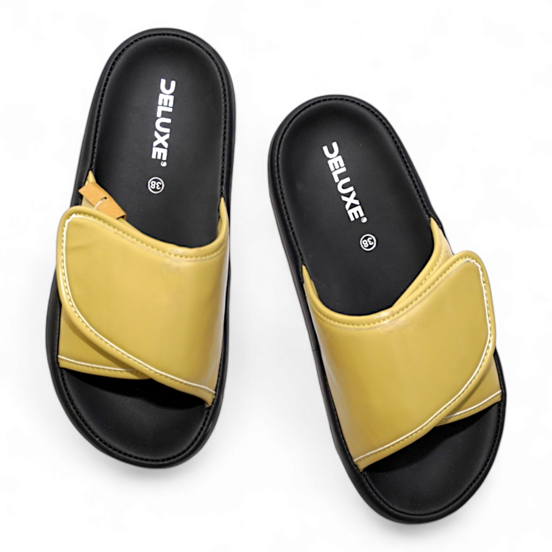 SunBreeze Slide Sandals - SINGLE LIME